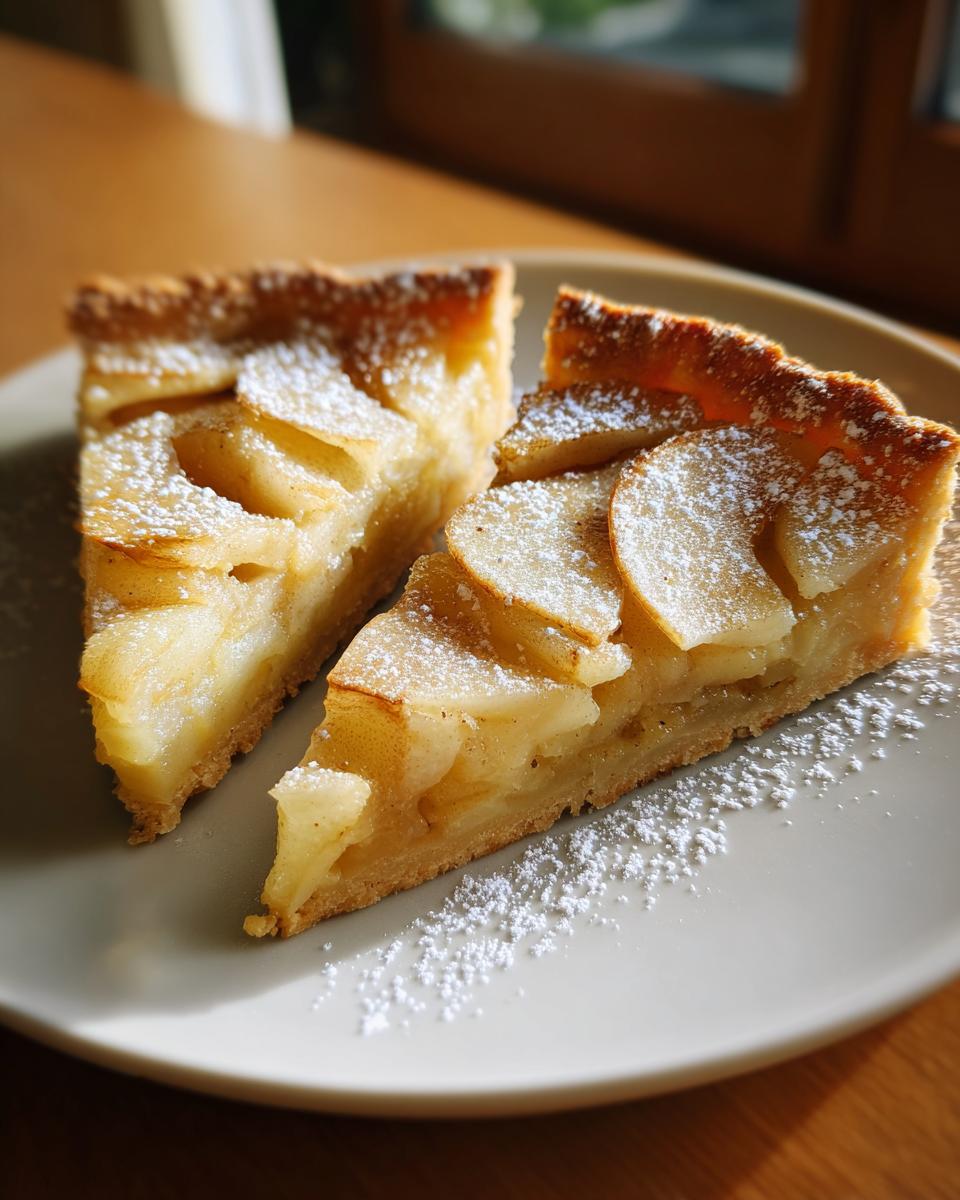 Pear Frangipane Tart - detail 2