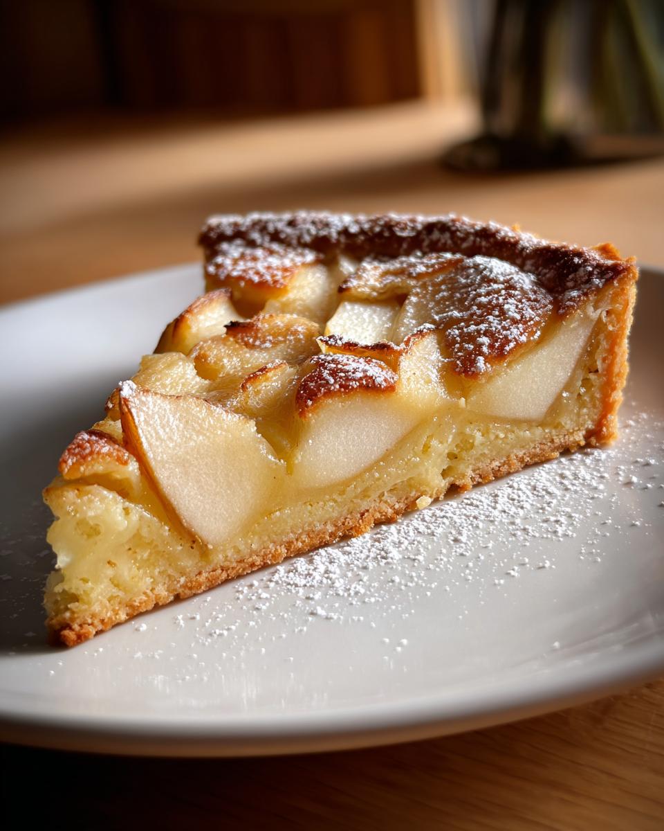 Pear Frangipane Tart - detail 3