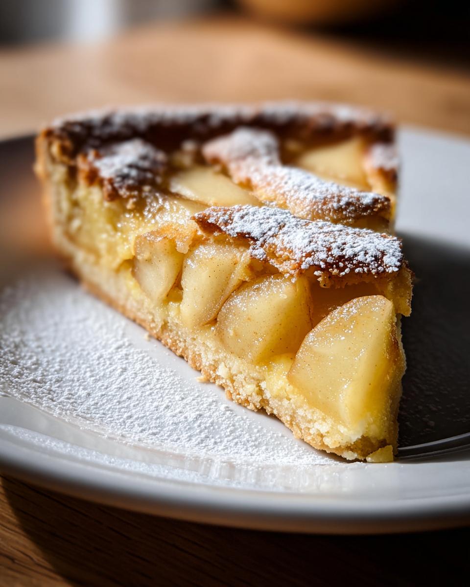 Pear Frangipane Tart - detail 4