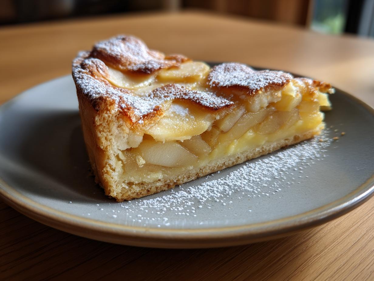 Pear Frangipane Tart