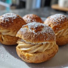 Magical 4-Ingredient Pumpkin Cream Puffs You'll Obsess Over