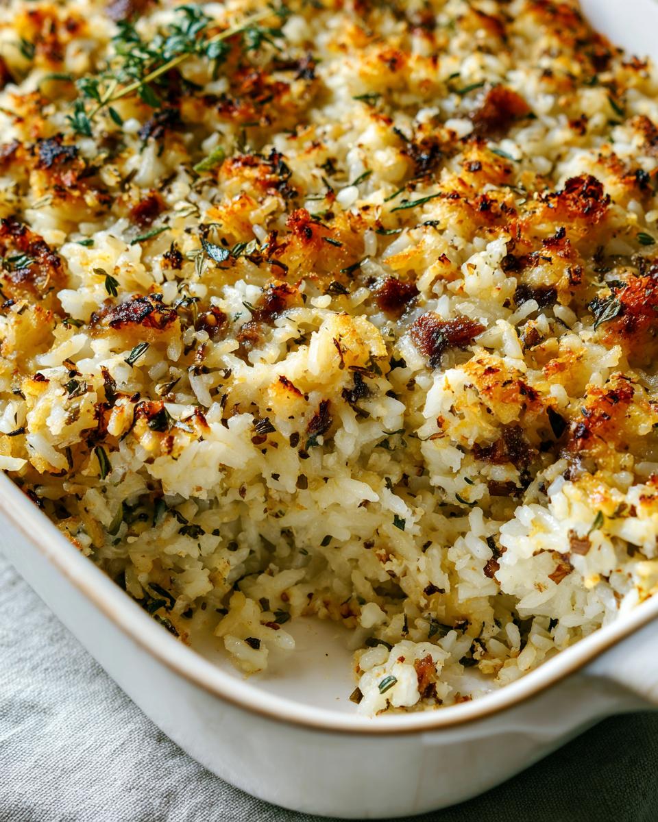 Rice and Chestnut Dressing - detail 3