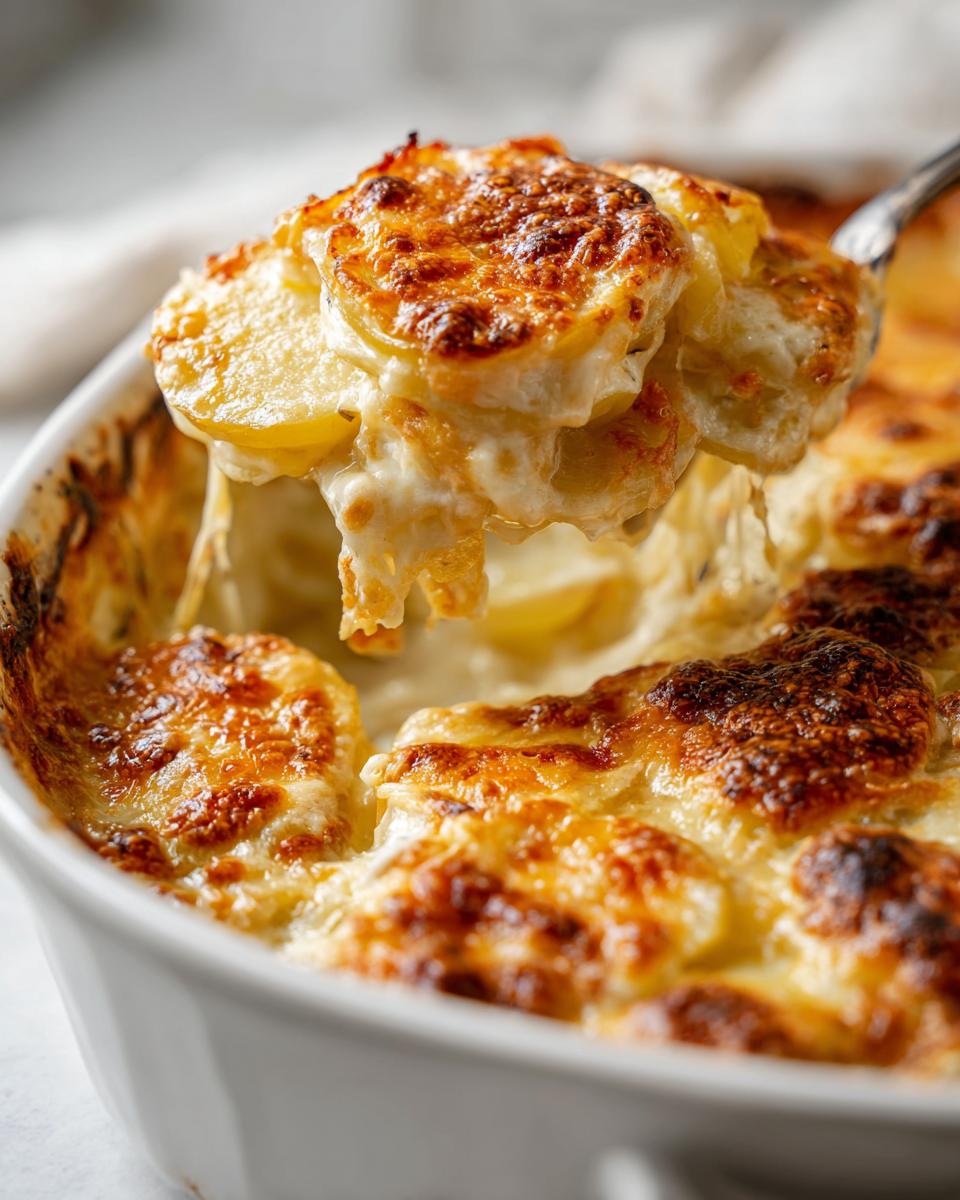 Creamy Scalloped Potatoes Recipe That Steals Thanksgiving 7 Scalloped Potatoes - detail 1