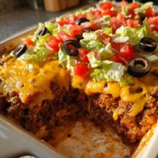 Incredible 30-Minute Seven Layer Dip Casserole You'll Crave
