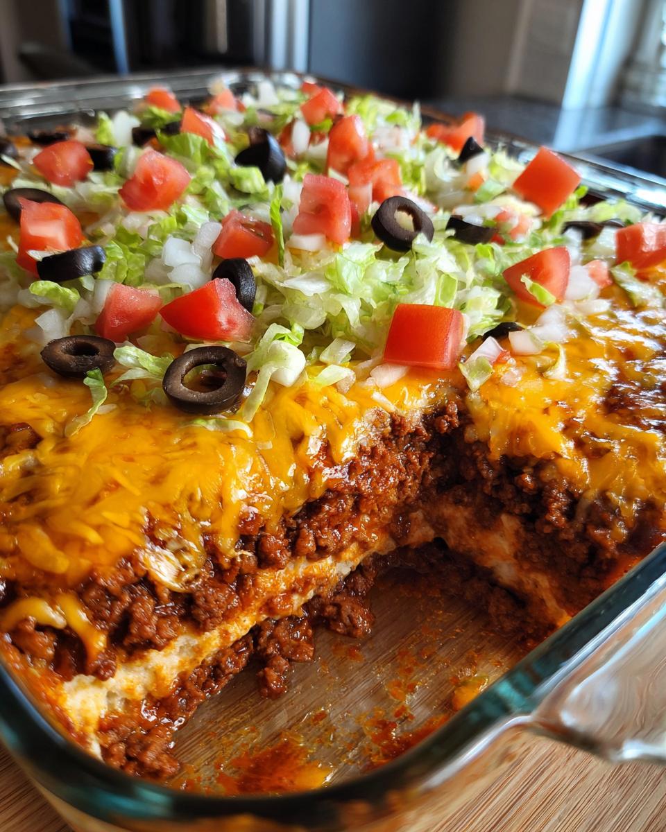 Seven Layer Dip Casserole - detail 3