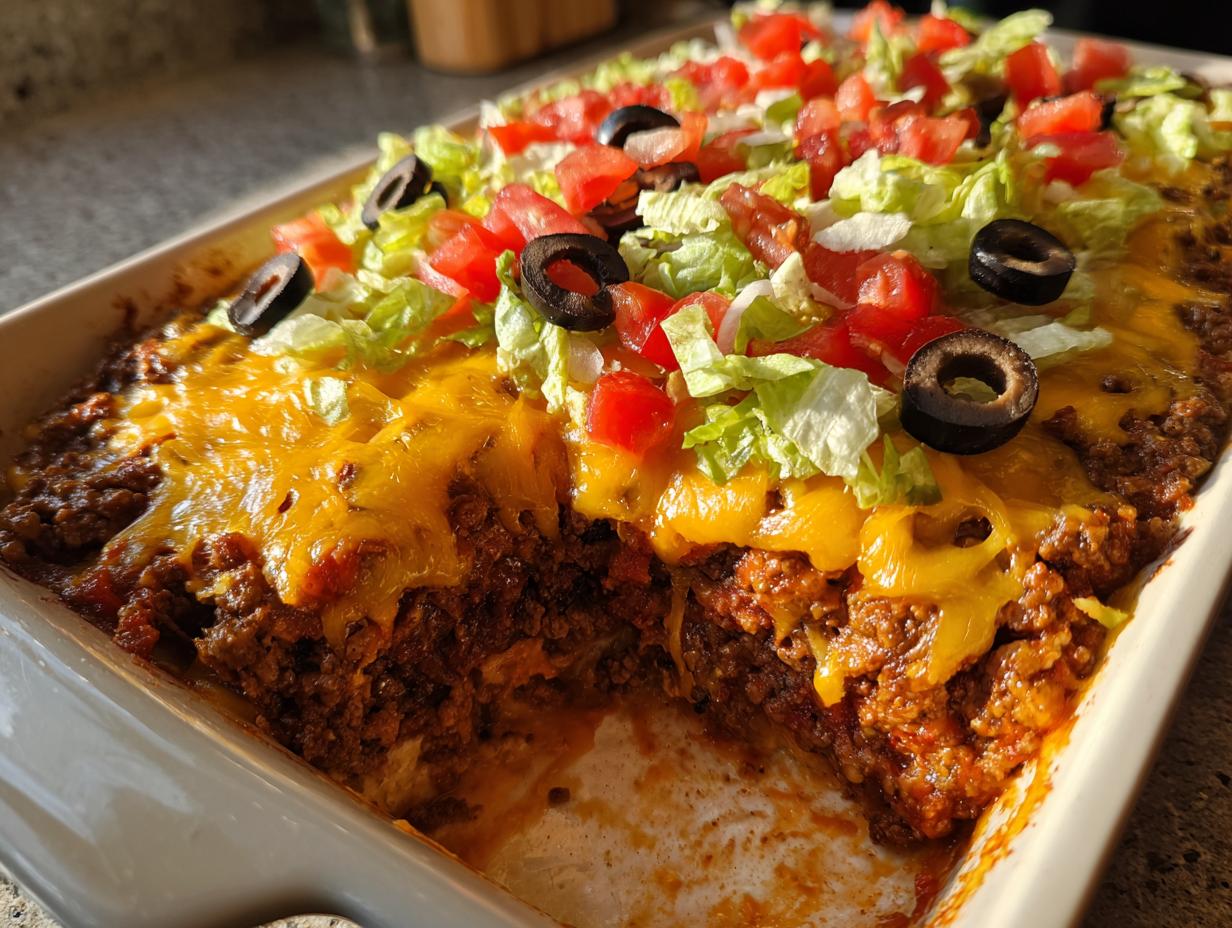 Seven Layer Dip Casserole