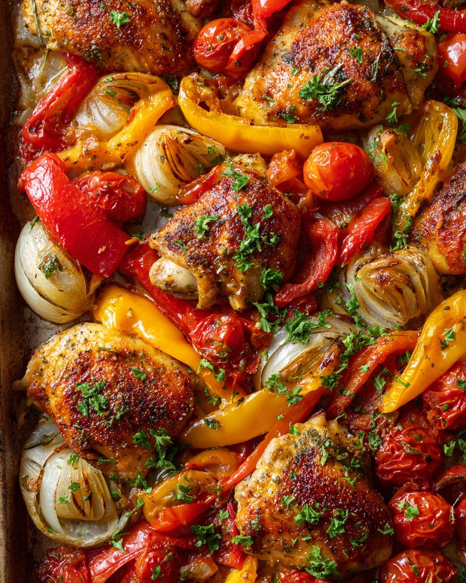 Sheet Pan Chicken Cacciatore - detail 1