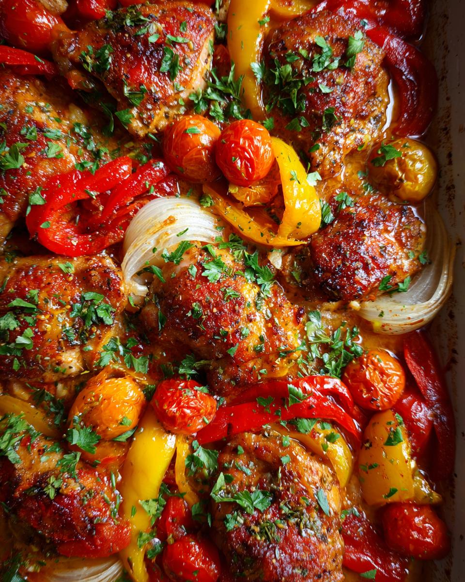 Sheet Pan Chicken Cacciatore - detail 2