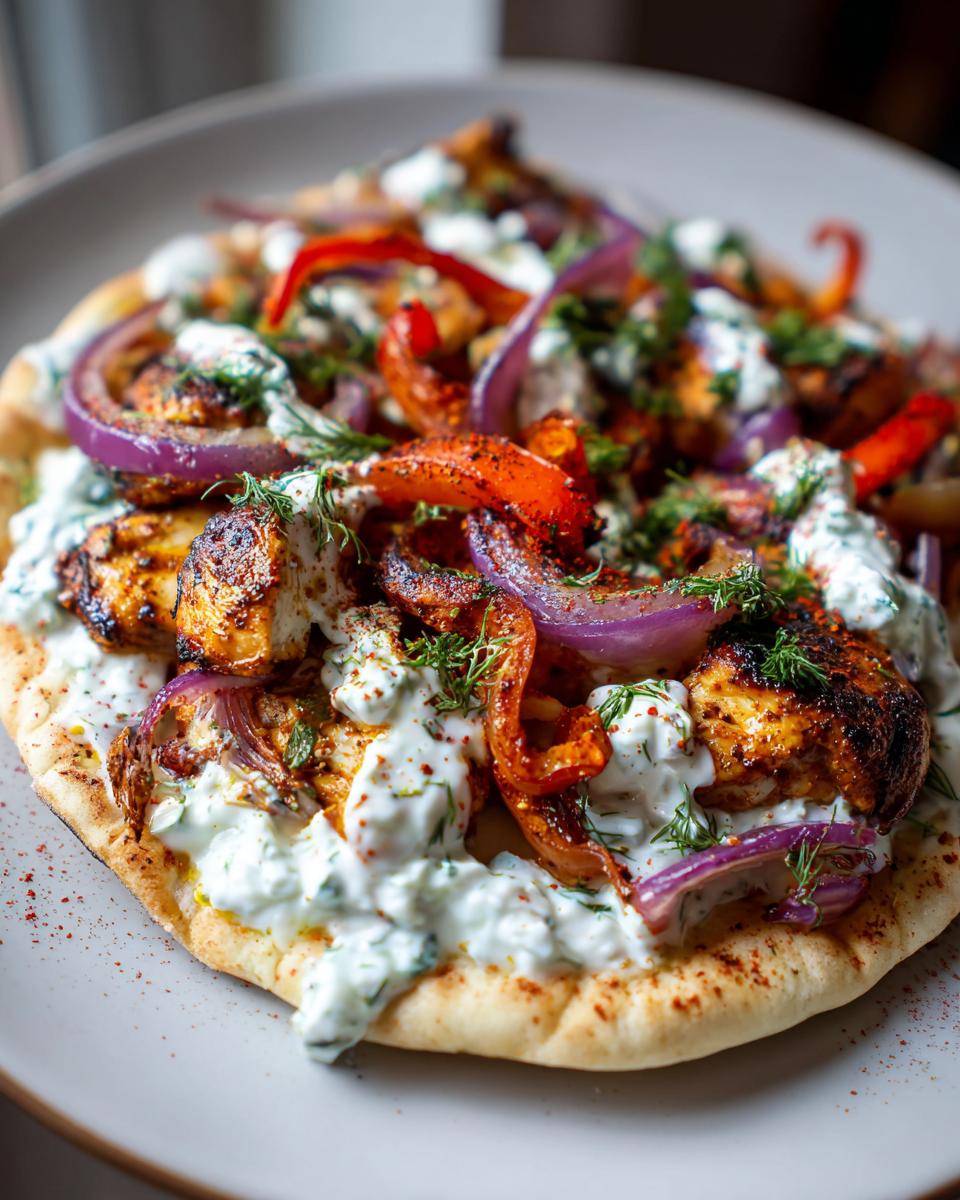 Sheet Pan Chicken Gyros with Tzatziki - detail 5