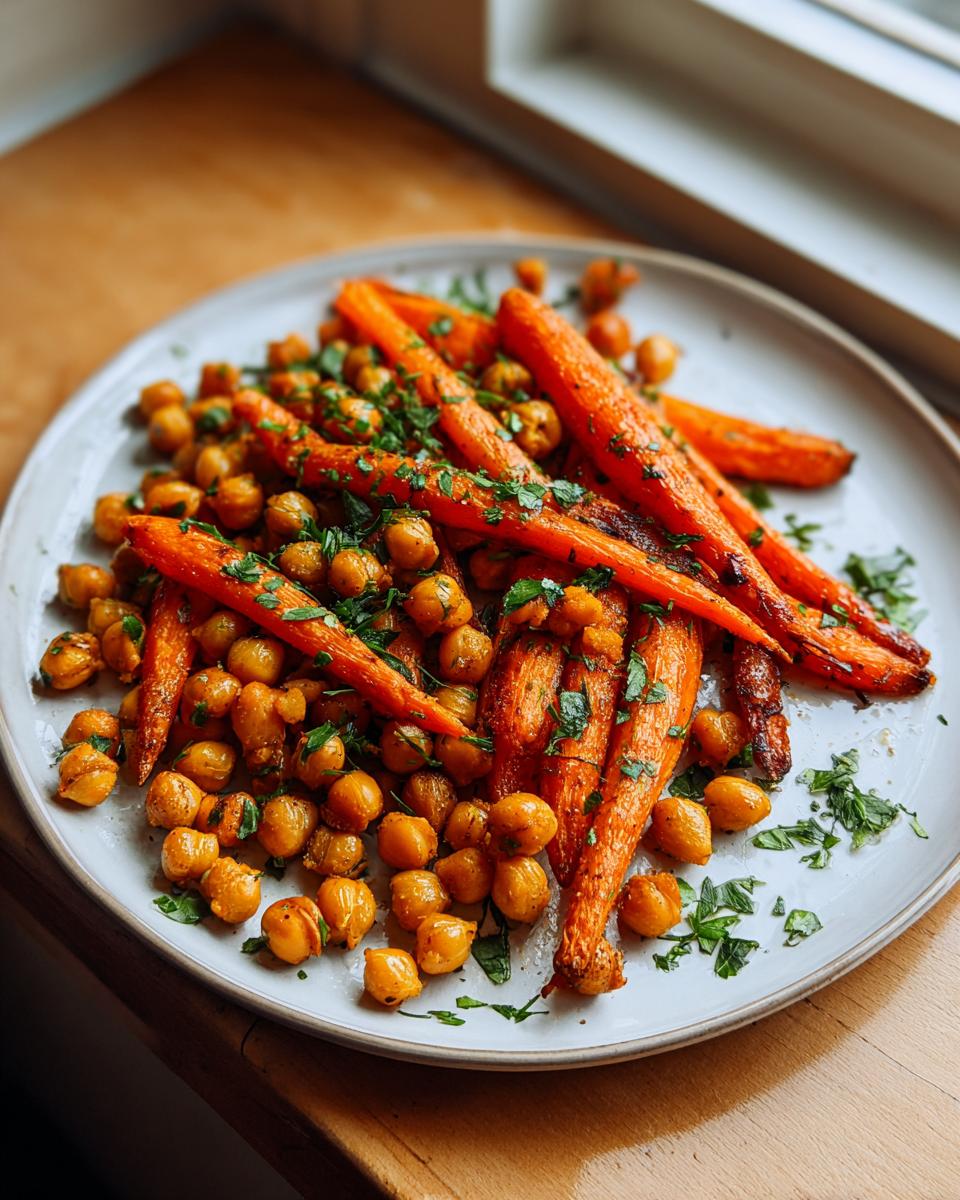 Sheet Pan Moroccan Chickpeas and Carrots - detail 1