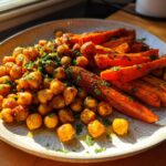 Sheet Pan Moroccan Chickpeas and Carrots
