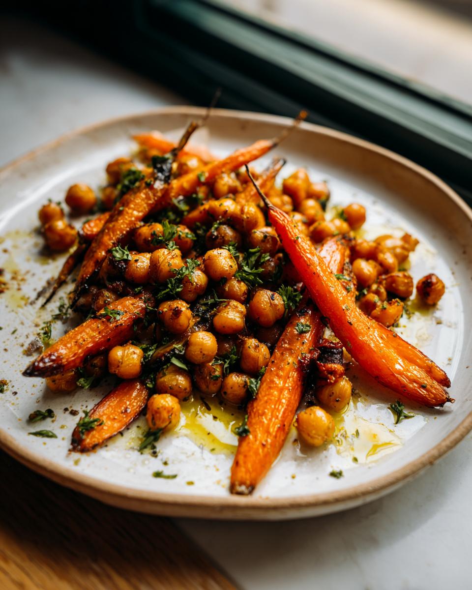 Sheet Pan Moroccan Chickpeas and Carrots - detail 2