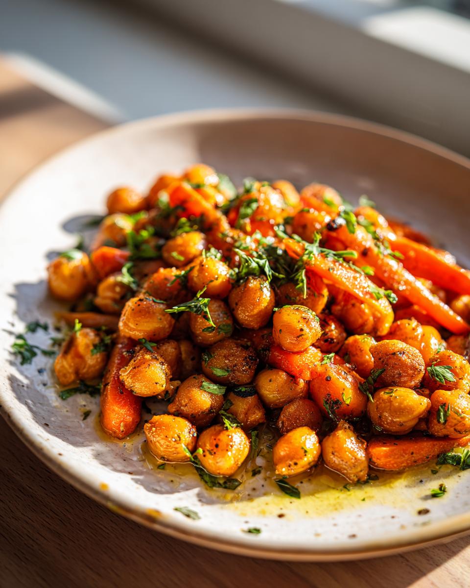 Sheet Pan Moroccan Chickpeas and Carrots - detail 3