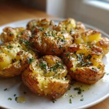 Crispy Smashed Potatoes with Herbs: 3 Simple Steps to Perfection