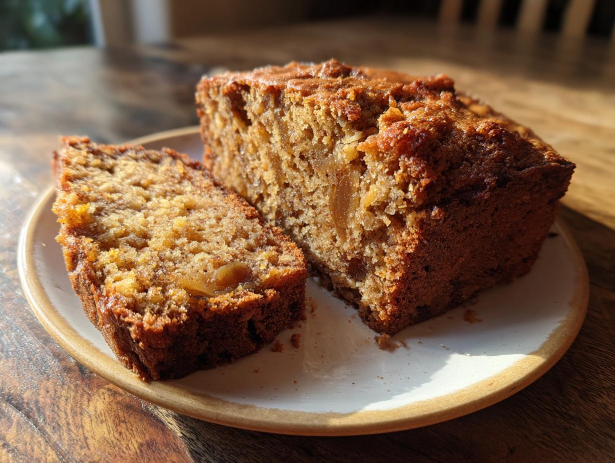 Spiced Pear and Ginger Bread