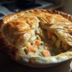 Vegetable Pot Pie with Flaky Pastry