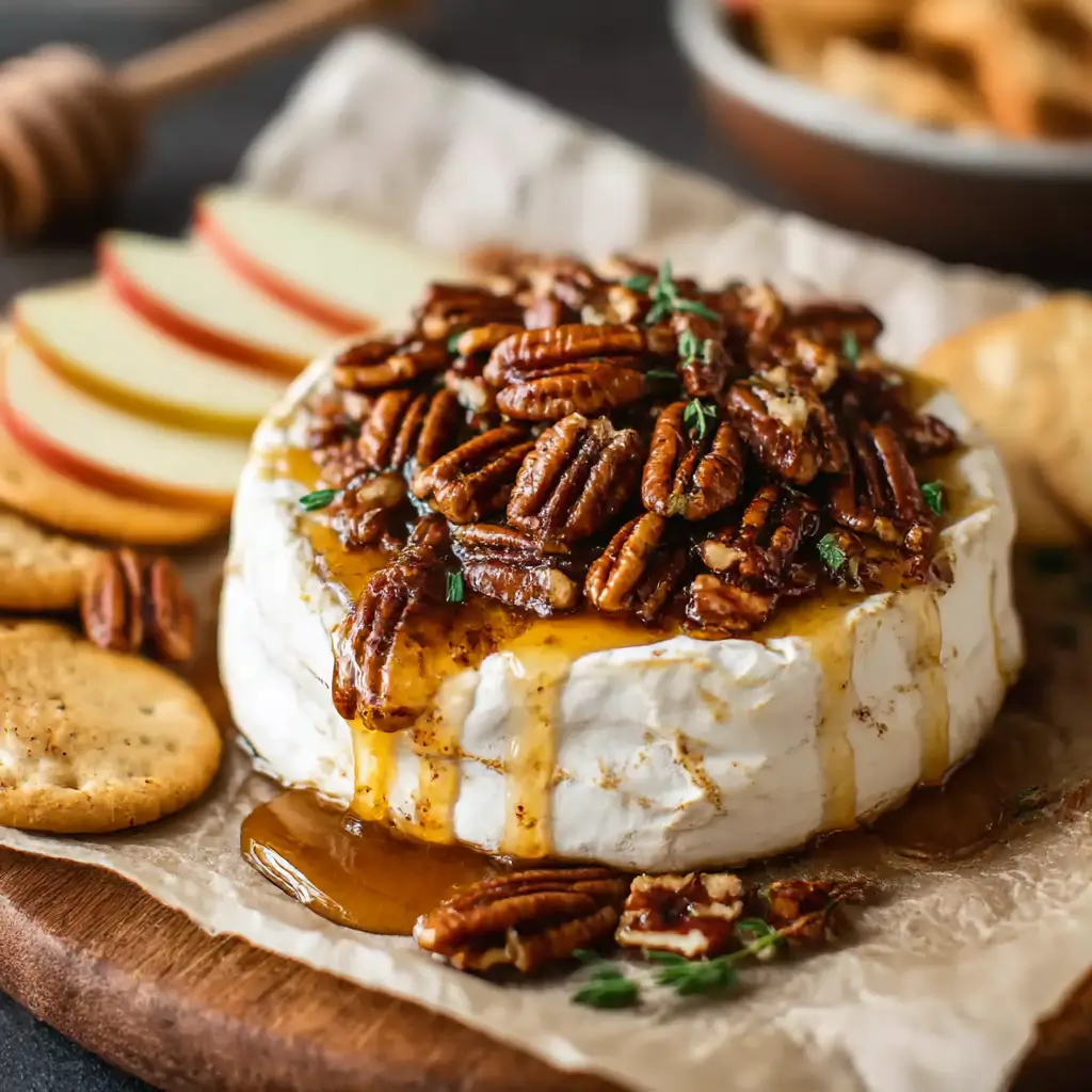 Easy Baked Brie with Honey and Pecans – Elegant Appetizer in Minutes 8 baked brie recipe