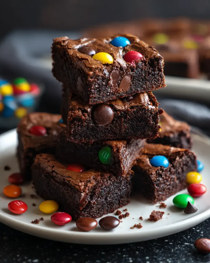 fudgy mm brownies recipes