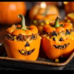 Halloween Stuffed Peppers: Easy, and Delicious 9 halloween stuffed peppers Card