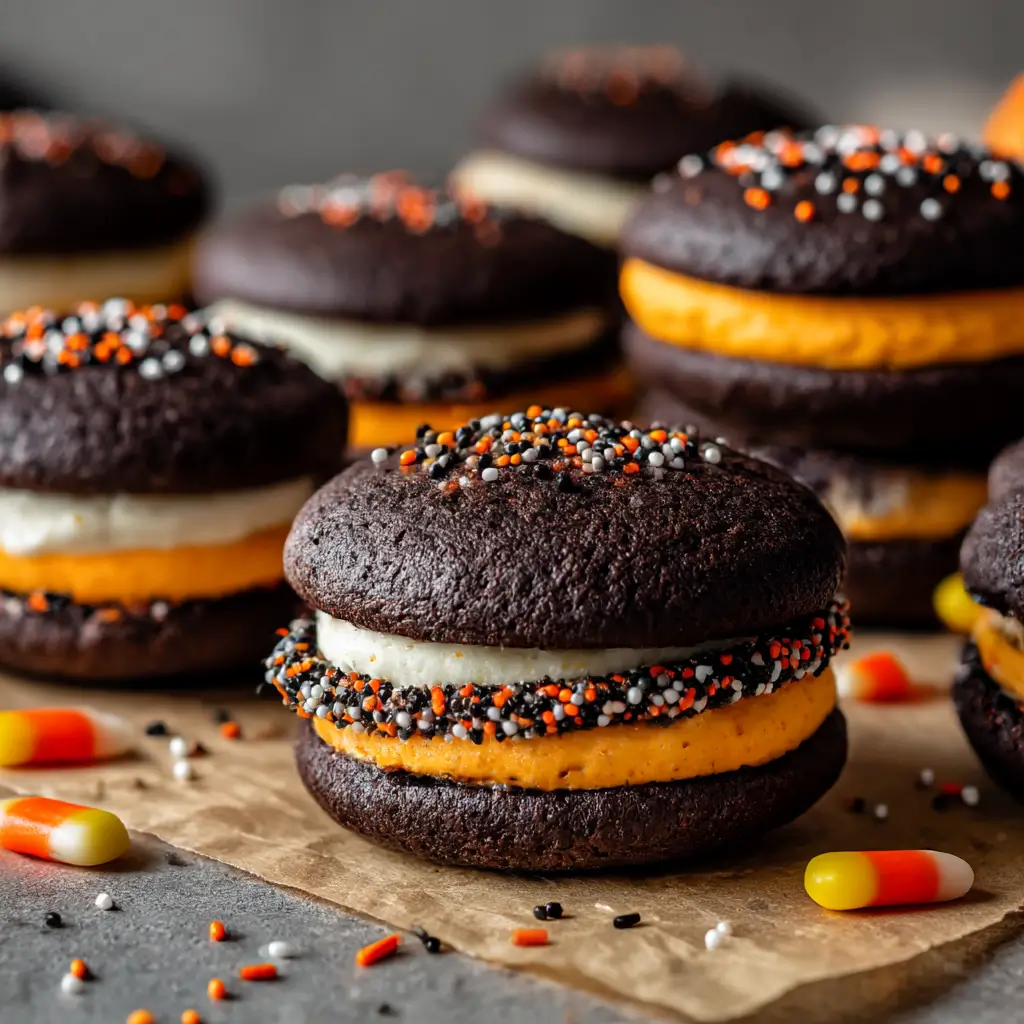 Halloween Whoopie Pies – Fluffy, Festive, and Easy for Parties 8 halloween whoopie pies recipe