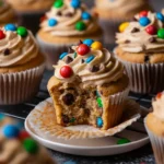 monster cookie dough cupcakes card