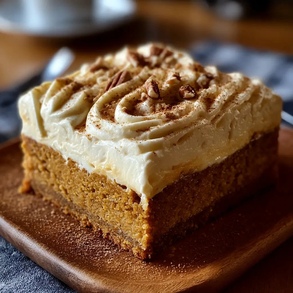 pumpkin spice gooey cake