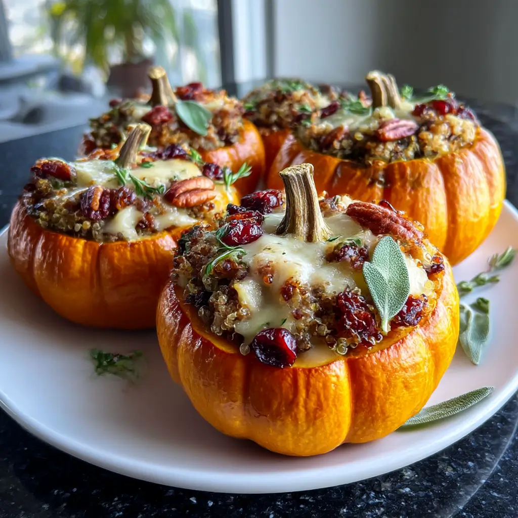 Thanksgiving Stuffed Pumpkins