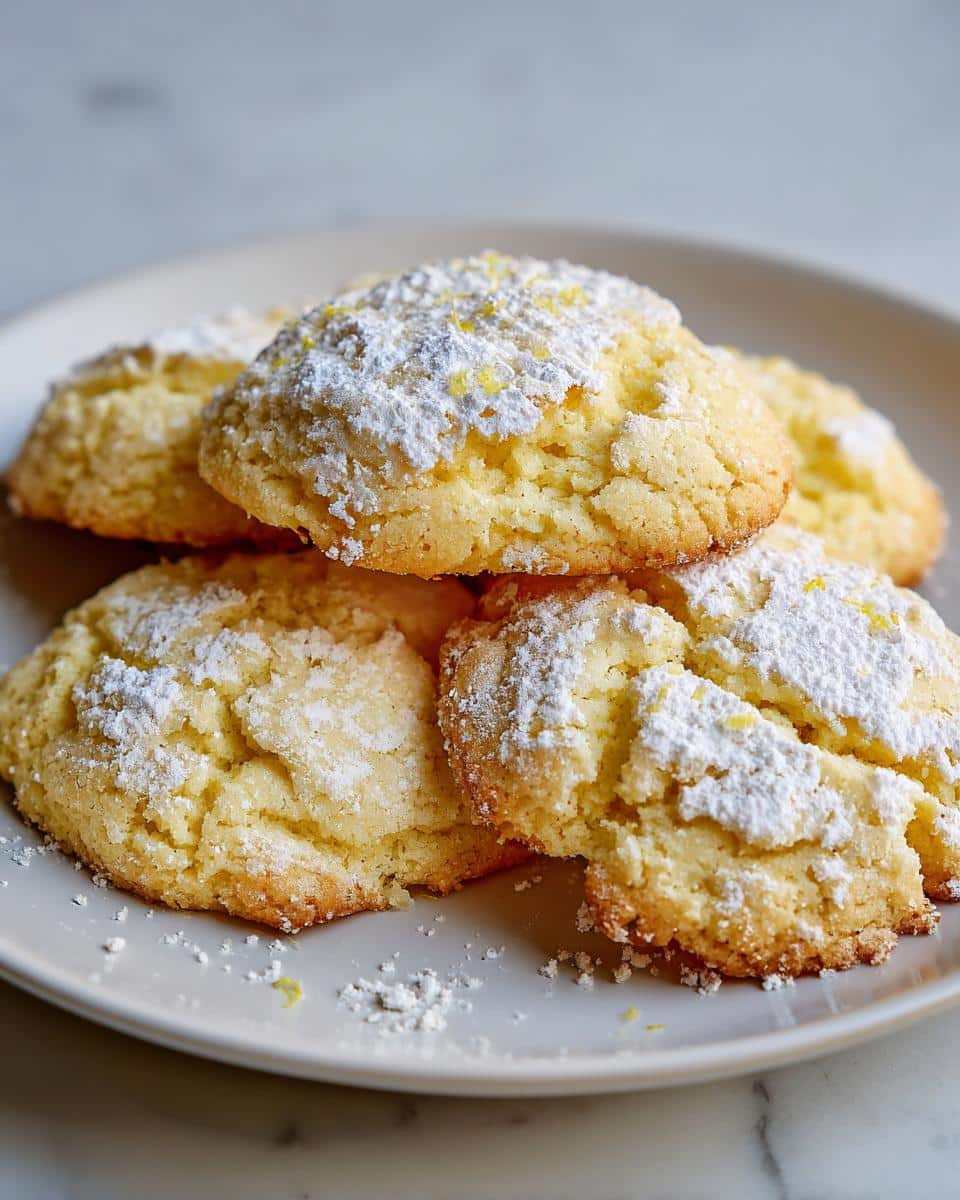 4-Ingredient Lemon Cake Mix Cookies - detail 1
