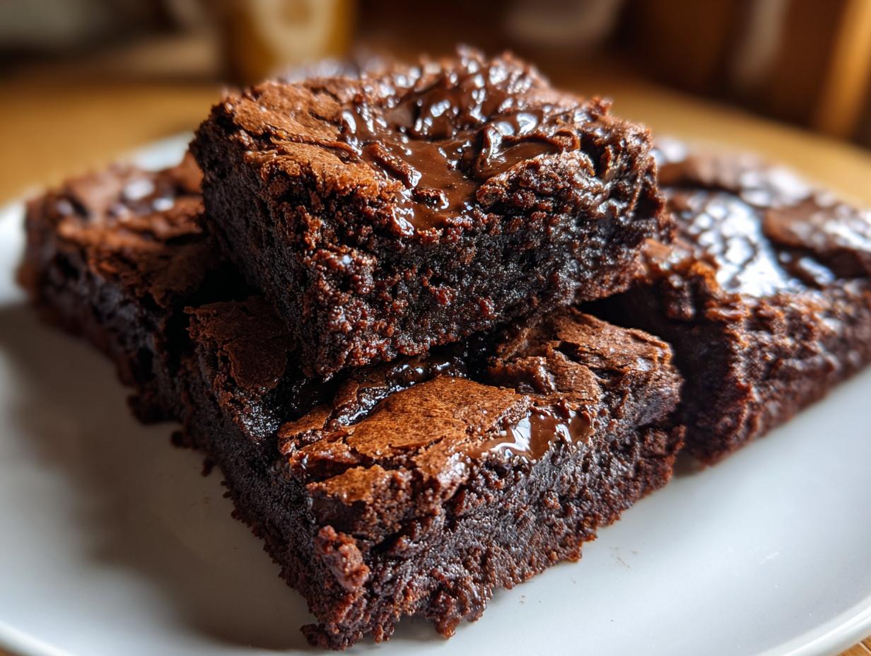 Apple Butter Swirl Brownies