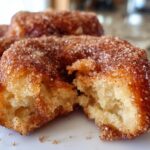 2 Perfect Apple Cider Donuts with Crunchy Cinnamon Coating 11 Apple Cider Donuts