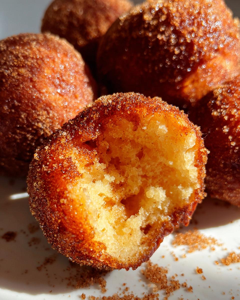 2 Perfect Apple Cider Donuts with Crunchy Cinnamon Coating 8 Apple Cider Donuts - detail 2