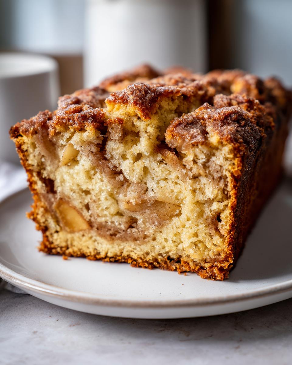 Apple Cinnamon Coffee Cake Loaf - detail 1