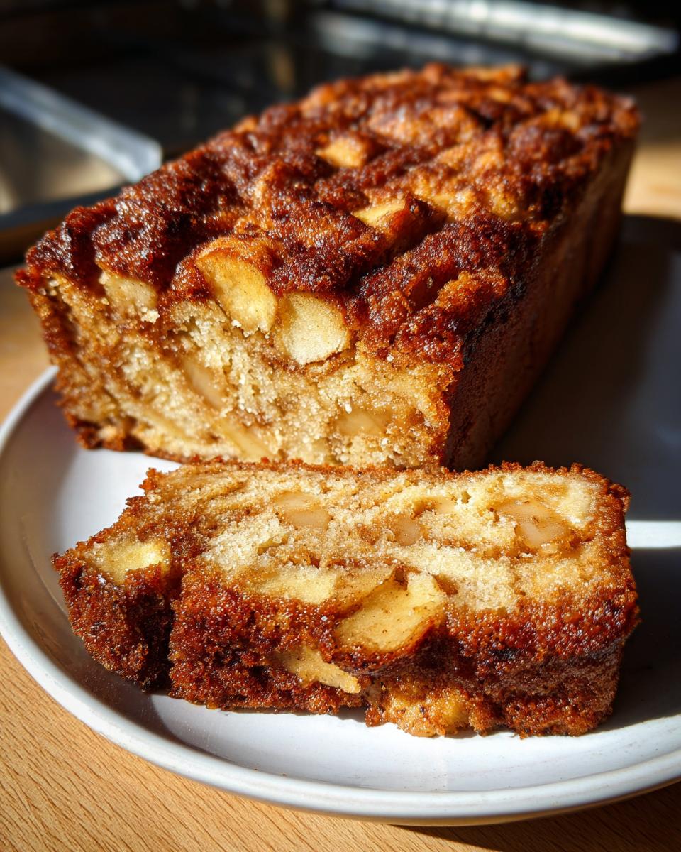 Apple Cinnamon Coffee Cake Loaf - detail 2