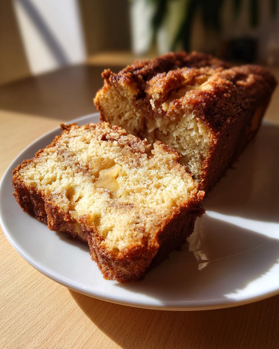 Apple Cinnamon Coffee Cake Loaf - detail 4