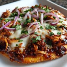 Crispy BBQ Chicken Flatbread Pizza in 30 Minutes Flat