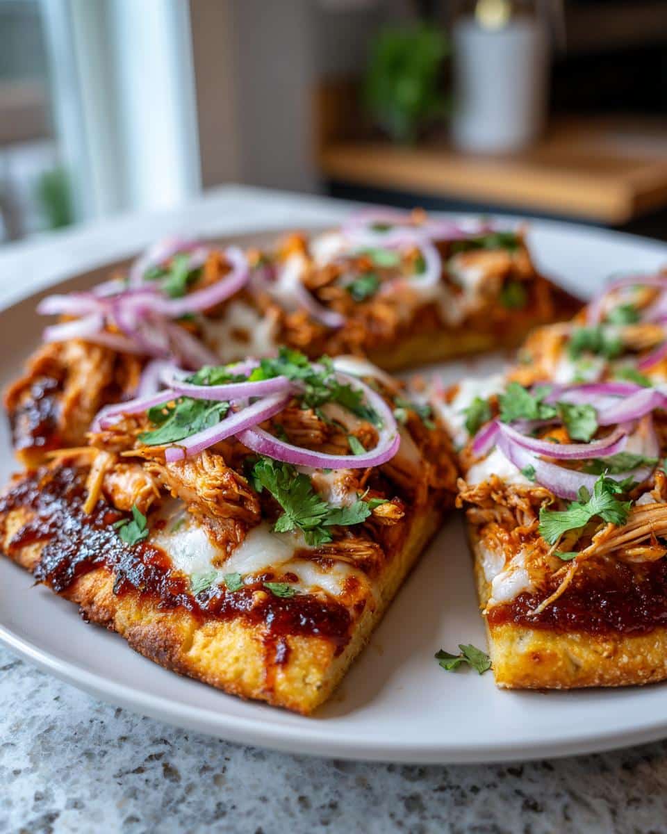 BBQ Chicken Flatbread Pizza - detail 4