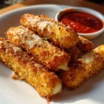 Baked Mozzarella Sticks