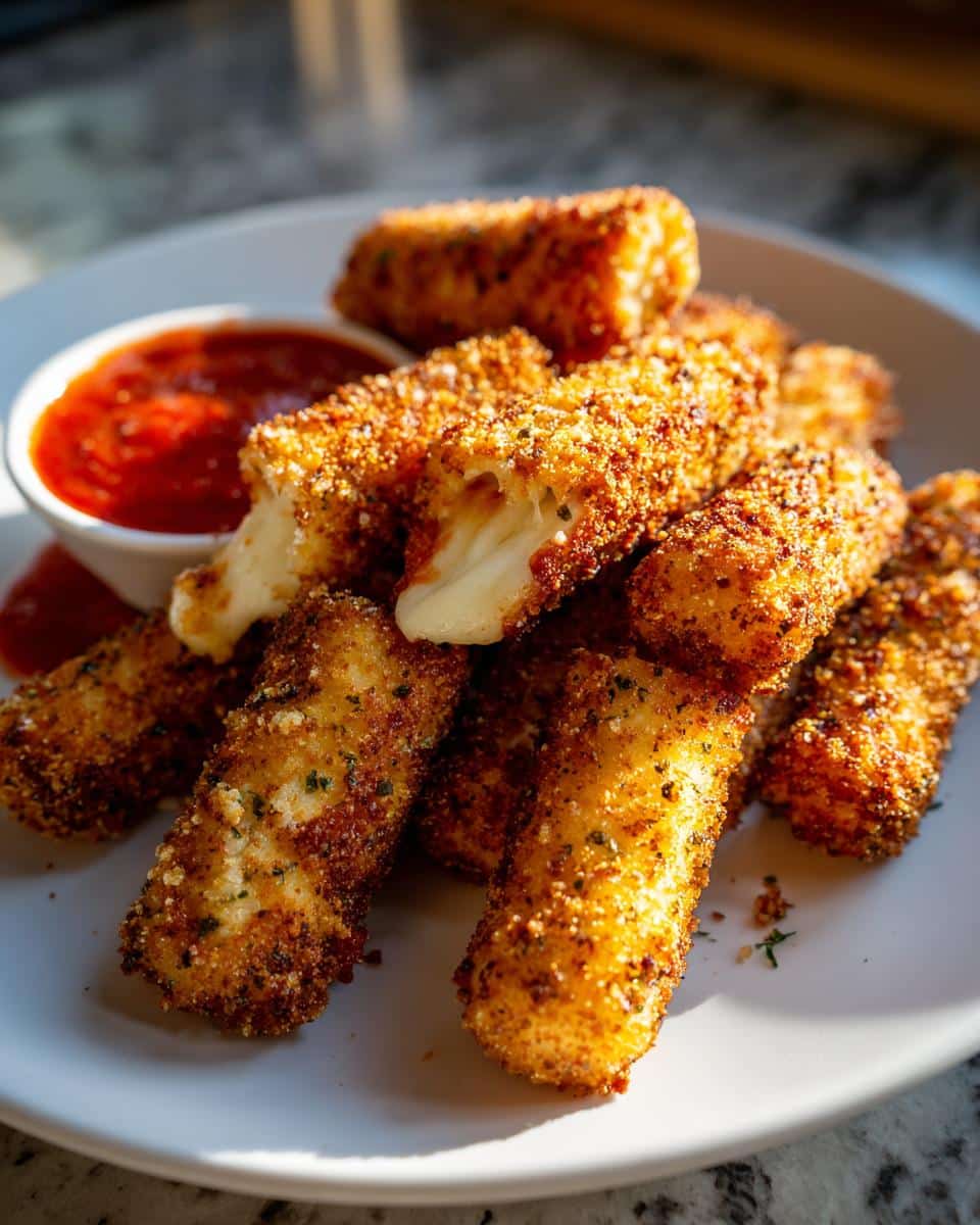Baked Mozzarella Sticks - detail 4