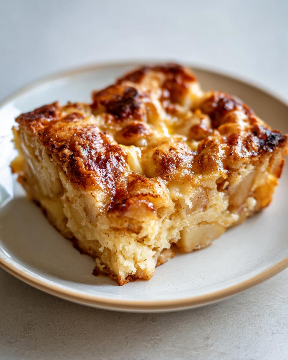 Brown Butter Apple Blondies - detail 2