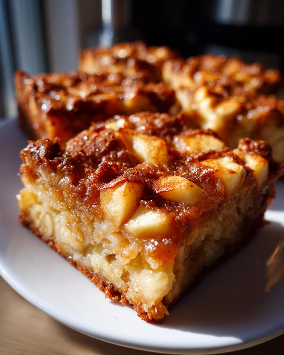 Brown Butter Apple Blondies - detail 3