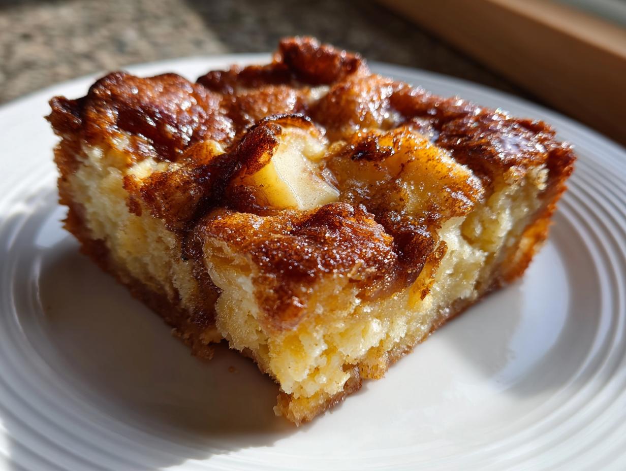 Brown Butter Apple Blondies