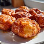Brown Sugar-Glazed Apple Fritters