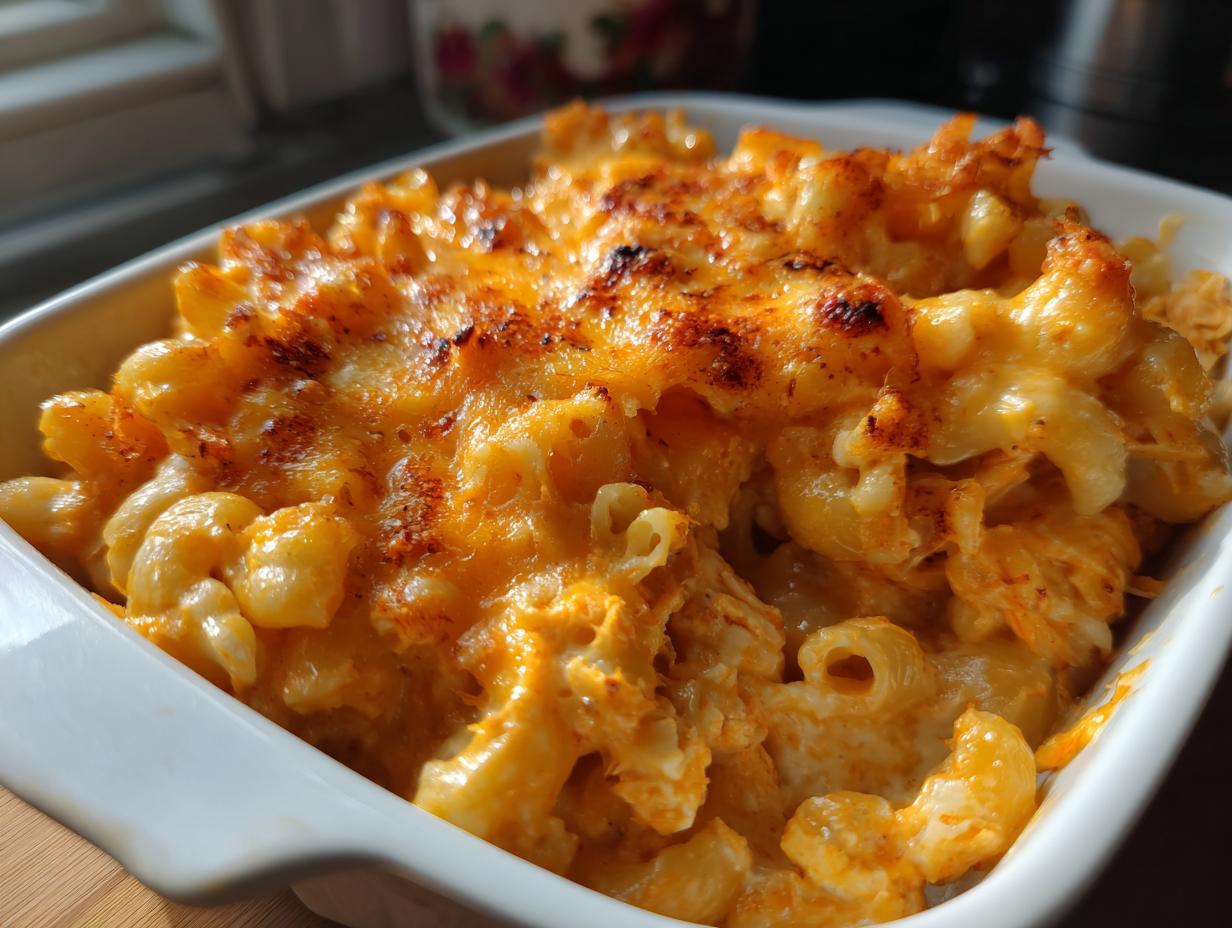 Buffalo Chicken Mac and Cheese