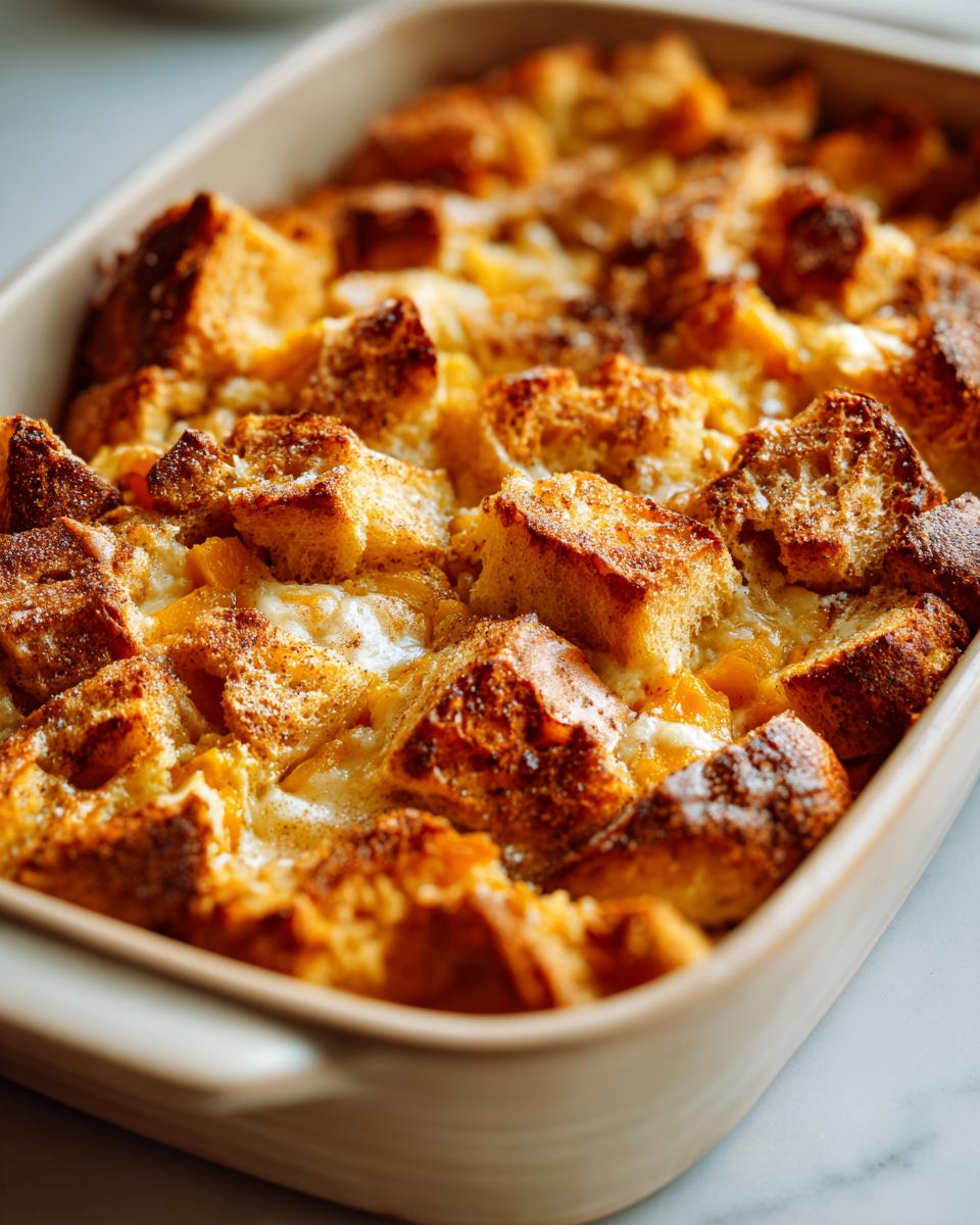 Butternut Squash Bread Pudding - detail 3