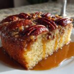 Caramel Pecan Upside Down Cake