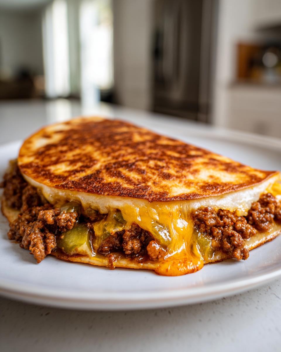 Cheeseburger Quesadilla: A 25-Minute Flavor Explosion 7 Cheeseburger Quesadilla - detail 2