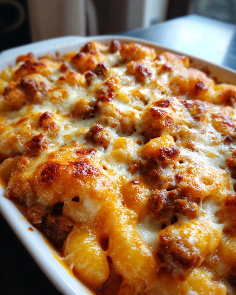 Cheesy Baked Gnocchi with Meat Sauce - detail 3