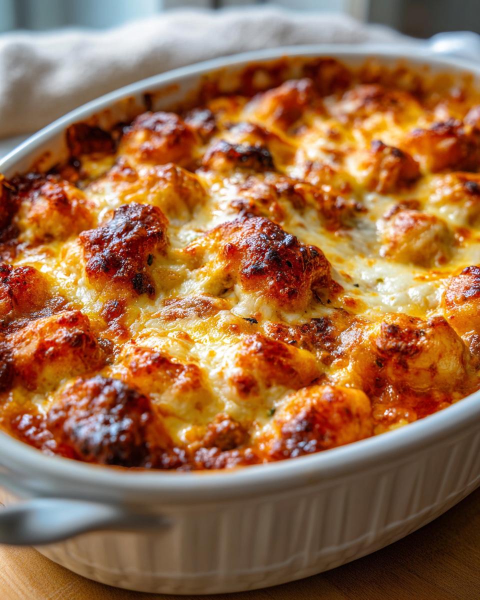 Cheesy Baked Gnocchi with Meat Sauce - detail 4