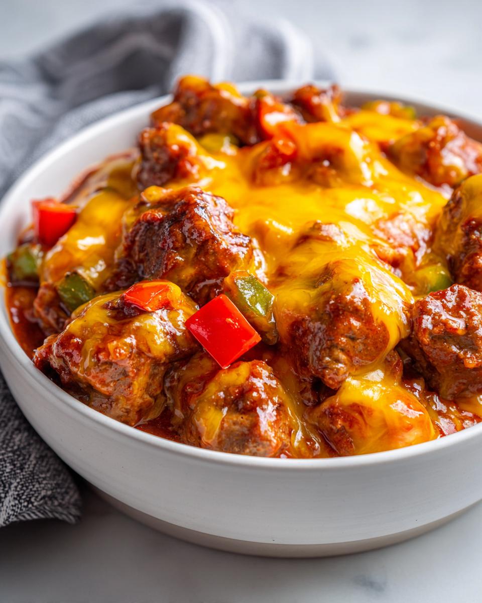 Cheesy Beef Goulash - detail 3