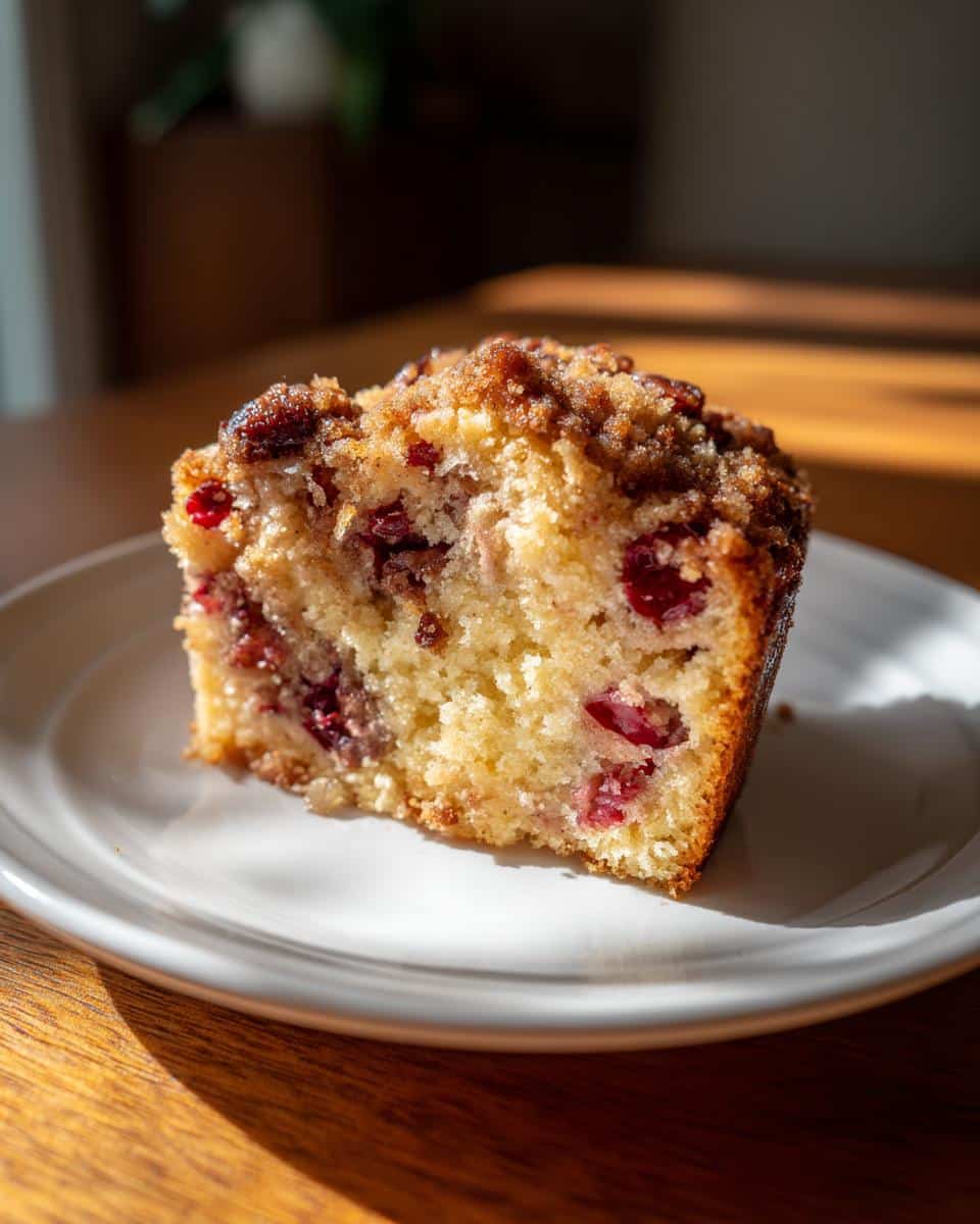 Cherry Almond Coffee Cake - detail 1